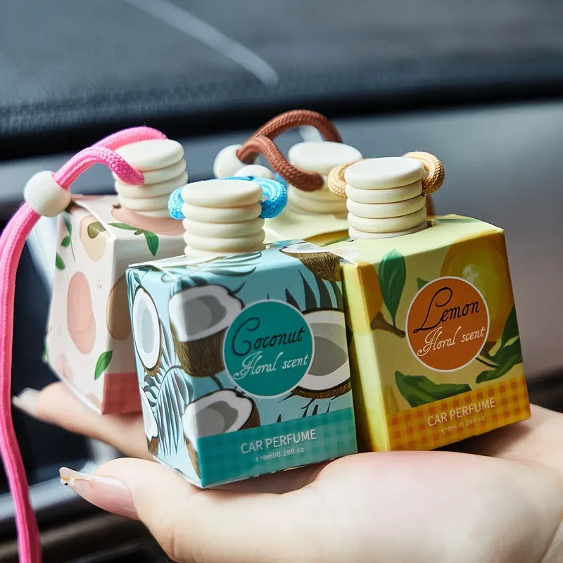 Auto Lufterfrischer Mini Aromatherapie Ätherisches Öl Geruch Eliminator Kit Luftbefeuchter Geschenk Box Luftreiniger Auto Diffusor Langlebig