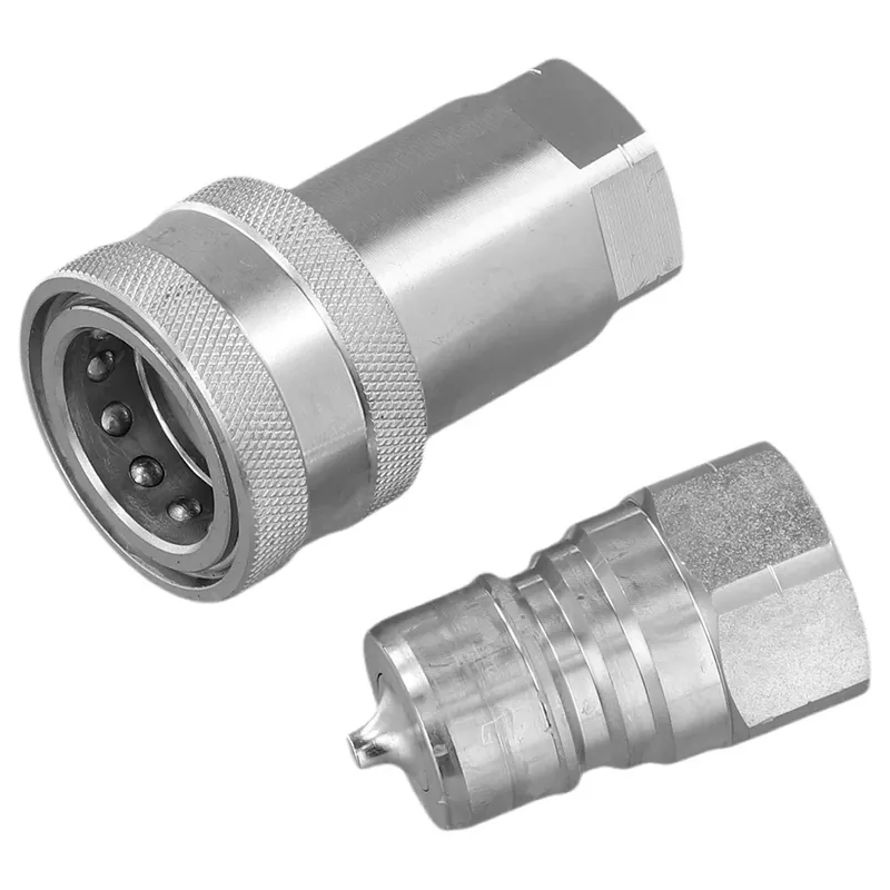 1 stücke NPT1/2 Hochdruck Hydraulische Öl Rohr Schnell Anschluss Für Für ISO Serie EINE Kupplungen Männlich Weiblich gewinde