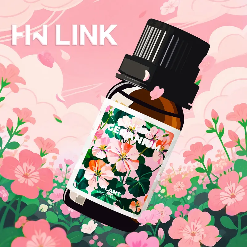 Ätherisches Geranienöl, 10 ml, 100 % rein natürlich, für Diffusor und Aromatherapie, Kerzenherstellung, Geranienparfums, Geschenke, Meditation