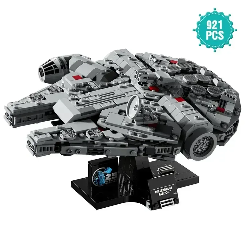 Hot Toys Star Wars kompatibel 75375 Falcon Raumschiff Millennium Modell MOC Baustein Ziegel Legoed Spielzeug Junge Geburtstagsgeschenk Kinder