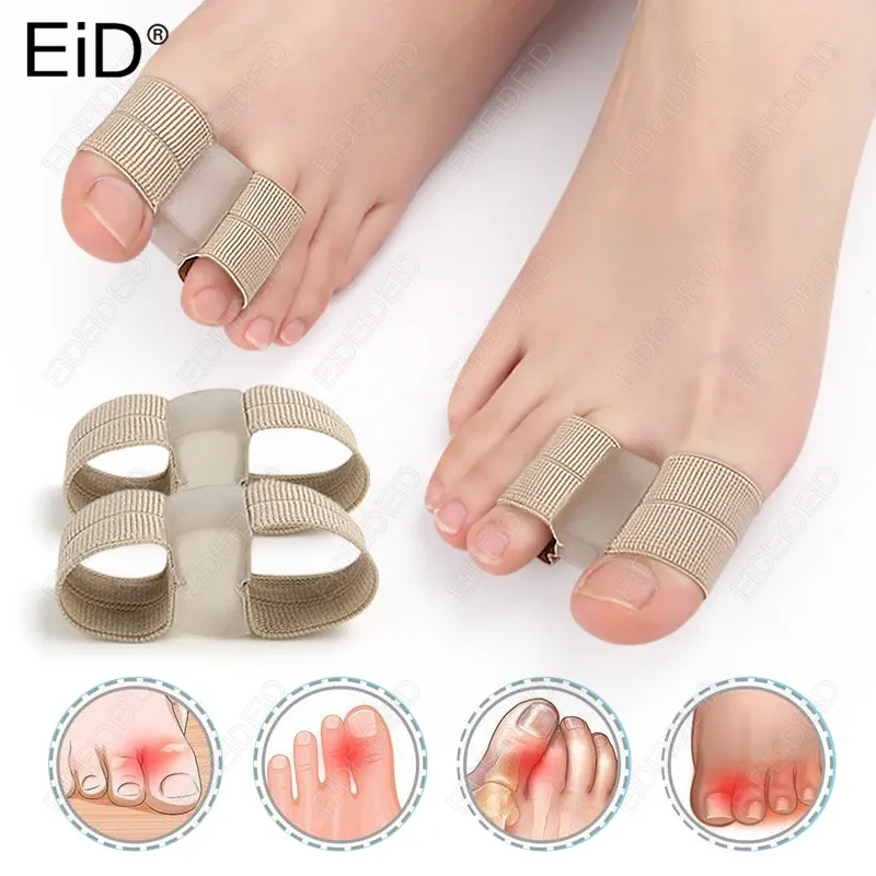 Bunion Toe Corrector Orthesen Füße Knochen Daumen Teller Hallux Valgus Bunion Corrector Haarglätter Fußpflege Werkzeuge Mann Frauen