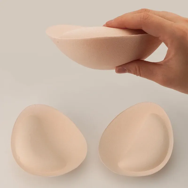 6 cm Schwamm Gepolsterter Bh Dicken Push-Up Bh Pads Einsätze Frauen Unterwäsche Brust Lift Atmungsaktive Bh Pad Futter Badeanzug einfügen