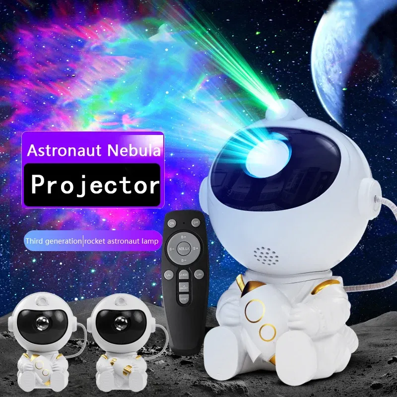 LED Astronaut Projektor Nachtlicht Nebula Sky Decke Galaxy Stern Lichter Schlafzimmer Home Party Dekorative Kinder Kinder Geschenk