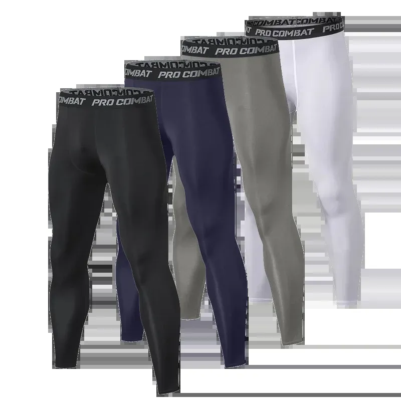 Neue männer Kompression Hosen Männliche Strumpfhosen Leggings Für Running Training Sport Fitness Quick Dry Fit Joggings Workout Hose
