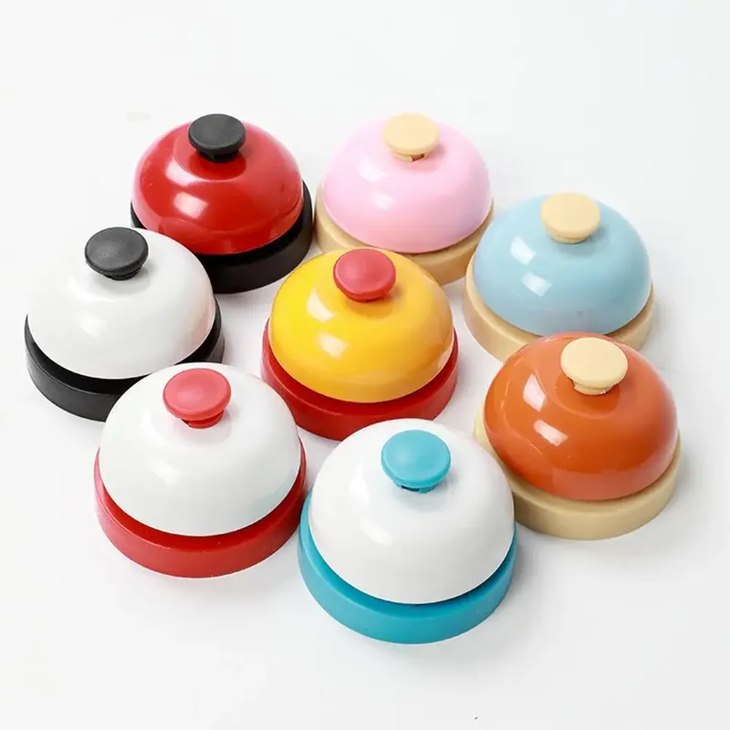 Handgepresste Glocke Spielzeug Hand Klatschen Glocke Reaktion Training Spiel Reaktion Glocke Esstisch Glocke Drücker Brettspiel Spielzeug Zubehör