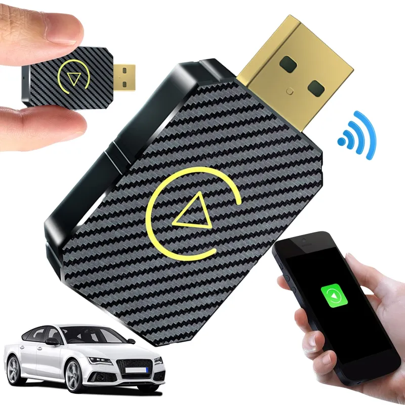 Wired zu Wireless Carplay & Android Auto Wireless Adapter Auto Connect USB Plug and Play für OEM Wired Carplay Android Auto Car