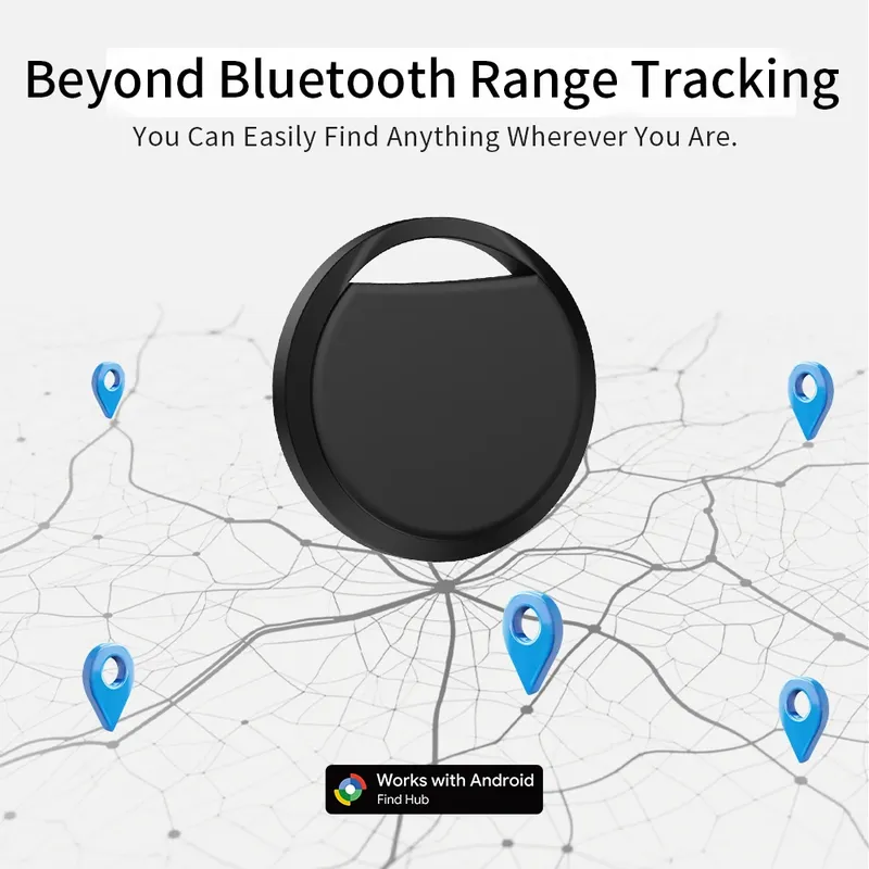 Fern-Tracker-Positionierung, Fern-Auswärts-Finder für Android, Google's Find Hub, Sprachtasten, Tasche, Smart Tag für Pixel Motorola GMS