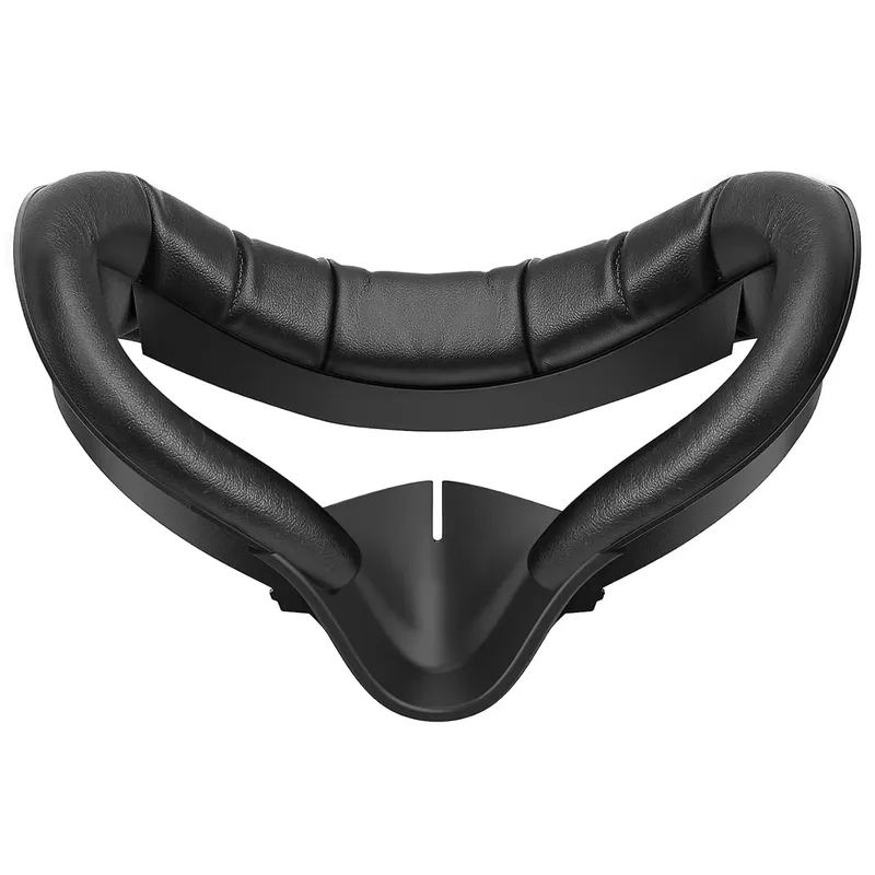 Atmungsaktive weiche Gesichtsmaske Ersatz für Oculus Quest 2/3/3S Gesichtsschnittstellenhalterung PU-Leder 3-in-1 für Meta Quest 2/3/3S