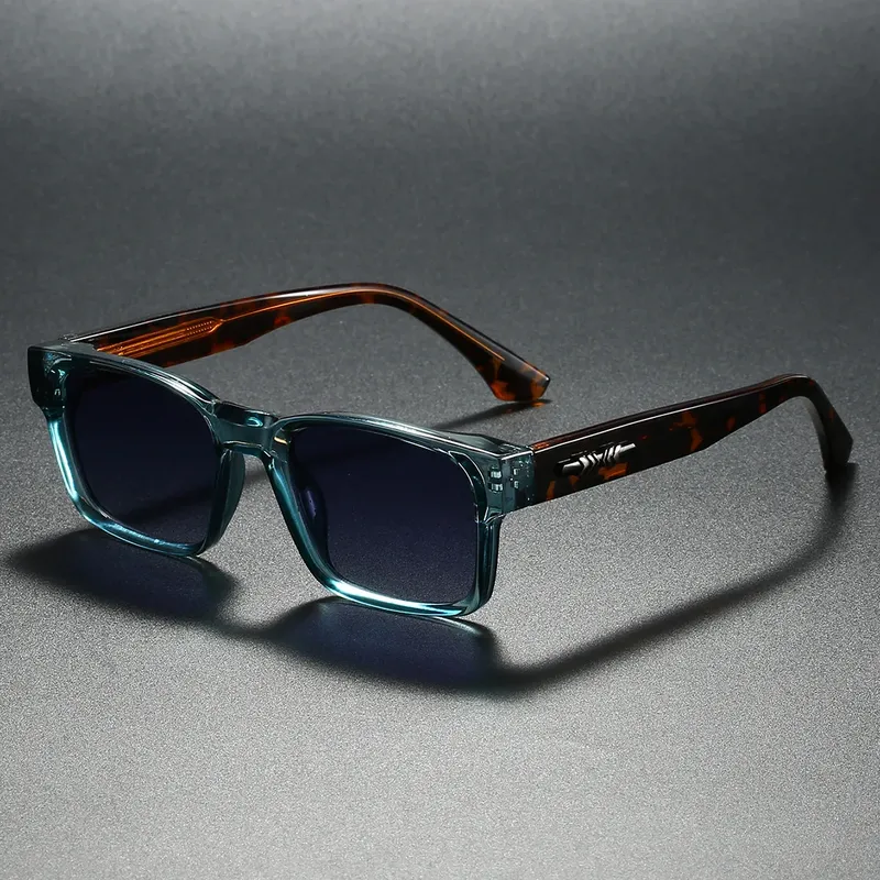 Qualität Quadratische Polarisierte Sonnenbrille Männer Metall Kern UV400 Unisex Sonnenbrille Reisen Wandern Strand Angeln Brillen