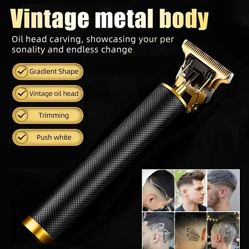Männer Bart Trimmer Heißer Verkauf Elektrische Haar Schneiden Maschine Wiederaufladbare Haar Clipper Barber Elektrische Rasierer für Männer