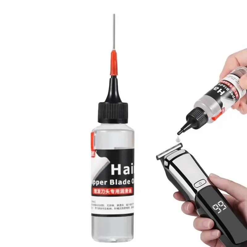 60 ml Haar Trimmer Öl Clippers Öl Trimmer Öl Geruchlos Rasierer Öl Reduziert Reibung Barber Öl Für Clippers Haar Trimmer werkzeuge