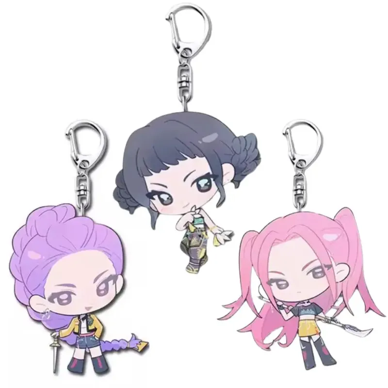 Anime Teufel Schlüsselanhänger Cosplay für Männer Frauen Gruppe Idol Requisiten Anime Schmuck Geschenke Halloween Kostüm Zubehör