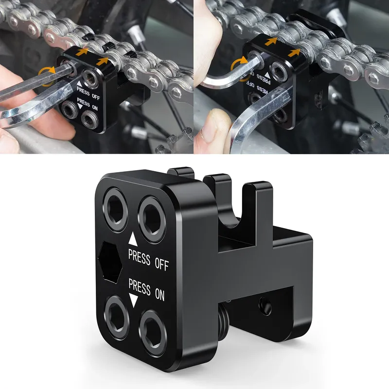 NICECNC Motorrad-Hauptgliederketten-Presswerkzeug für 50er-Serie 520 525 530 Ketten für KTM Yamaha BMW Suzuki Ducati Honda Kawasaki
