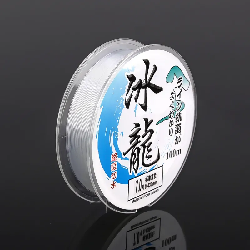 DNDYUJU Angelschnur Nylon Japanisches Material 100 m Stärke Süßwasser Salzwasserdraht Outdoor Pesca für Angelzubehör - 3.03 EUR