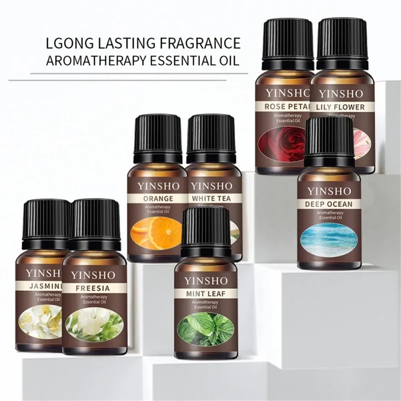 13 Geschmacksrichtungen, 10 ml, ätherische Öle für Aromadiffusor, Luftbefeuchter, Zuhause, wasserlöslich, DIY, vielseitiges, desodorierendes Spray, Auffrischung