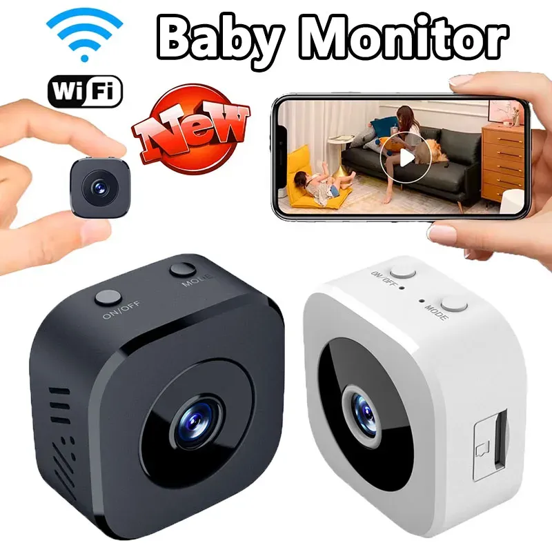 Baby Monitor Mini HD Kamera WiFi Drahtlose Überwachung Sicherheit Schutz Remote Monitor Camcorder Video Überwachung Smart Home