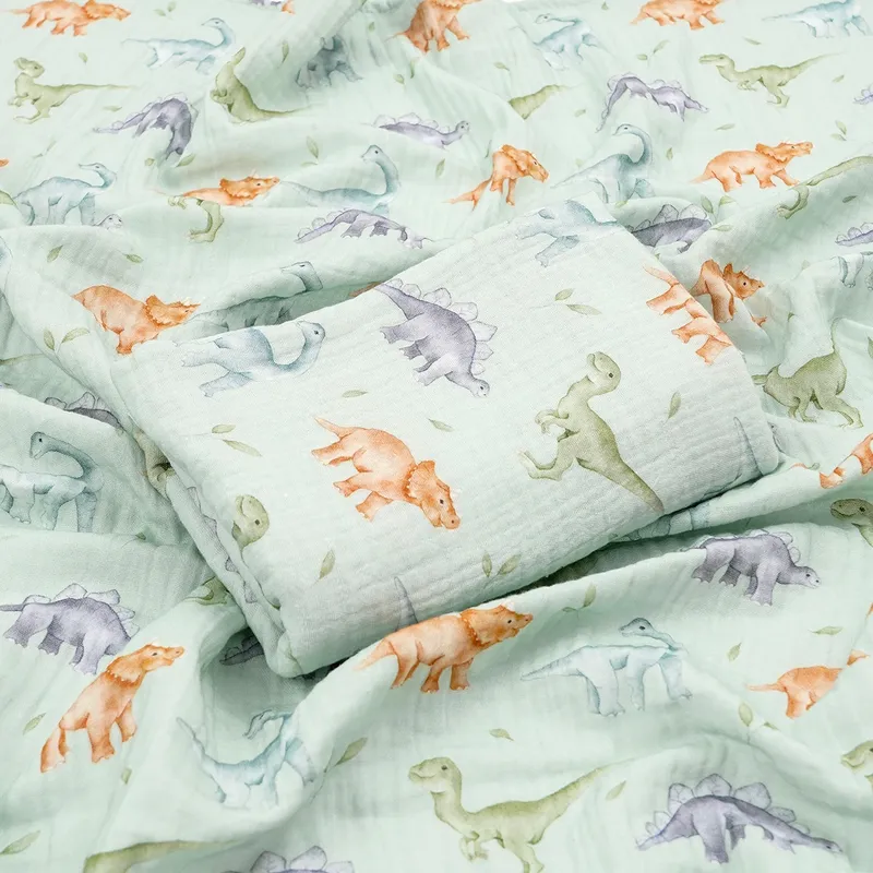 Kangobaby # Mein weiches Leben #   Baby-Musselin-Decke aus 100 % Baumwolle, Badetuch für Kleinkinder, Größe 80 x 80 cm