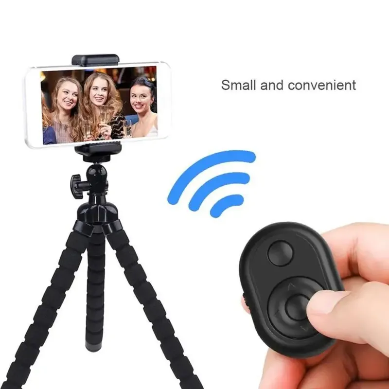 Fernbedienung Bluetooth Selfie Shutter für TikTok Auto-Swipe/Like/Page Turn mit magnetischem Telefonclip, kabelloser Fototimer