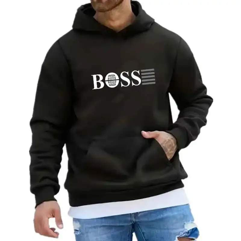 Outdoor Sport Jogging Hoodie Mode Trends Hoodie Tops Männer Casual Streetwear Pullover Frühling Herbst Unisex Kleidung