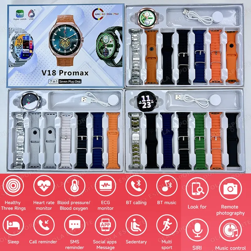 Neue Mode-Smartwatch 2025, Bluetooth-Anruf, Mann und Frau, Herzfrequenz-Gesundheitsüberwachung, Sport, wasserdichte Smartwatch für Android IOS