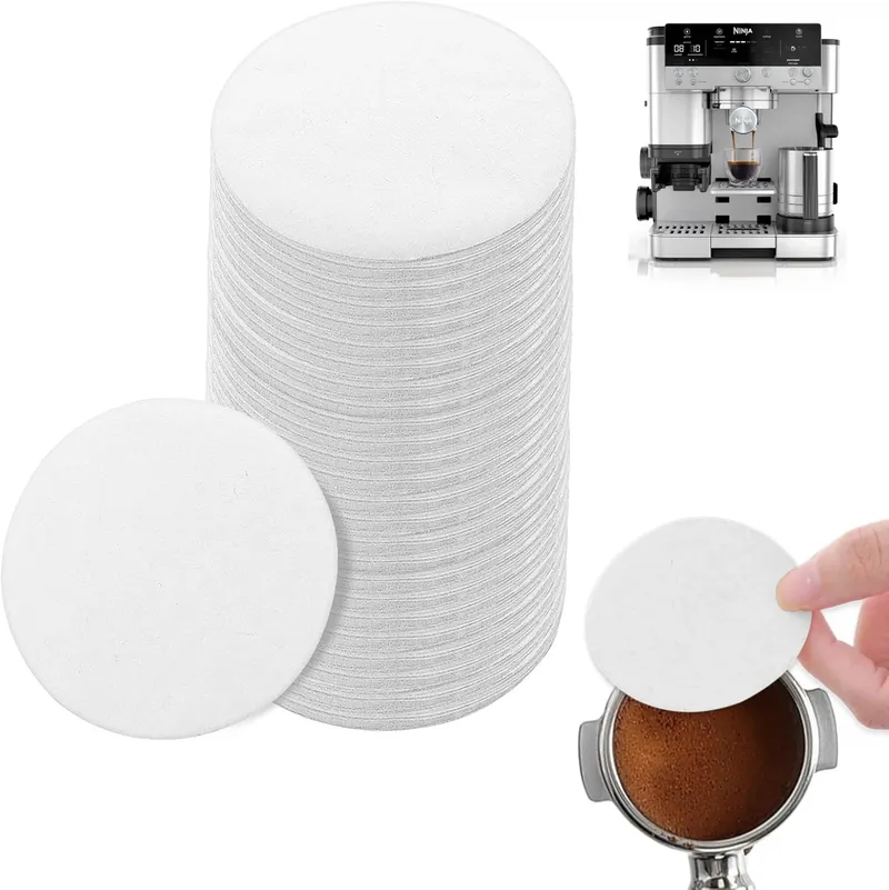 500 Stück Kaffeepapierfilter für Ninja Espressomaschine, Espressofilterpapiere für Ninja ES601