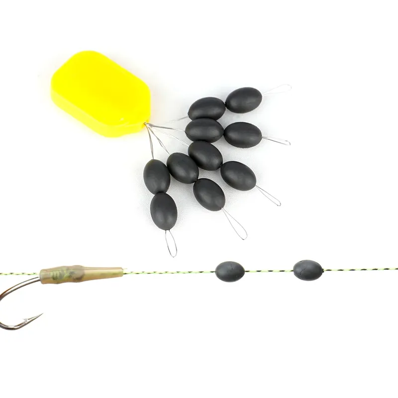 Hirisi 1set Wolfram Platinen Hooklink Gewichte Größe 4mm/6mm/8mm Karpfen Angelgerät AG301 Angelzubehör