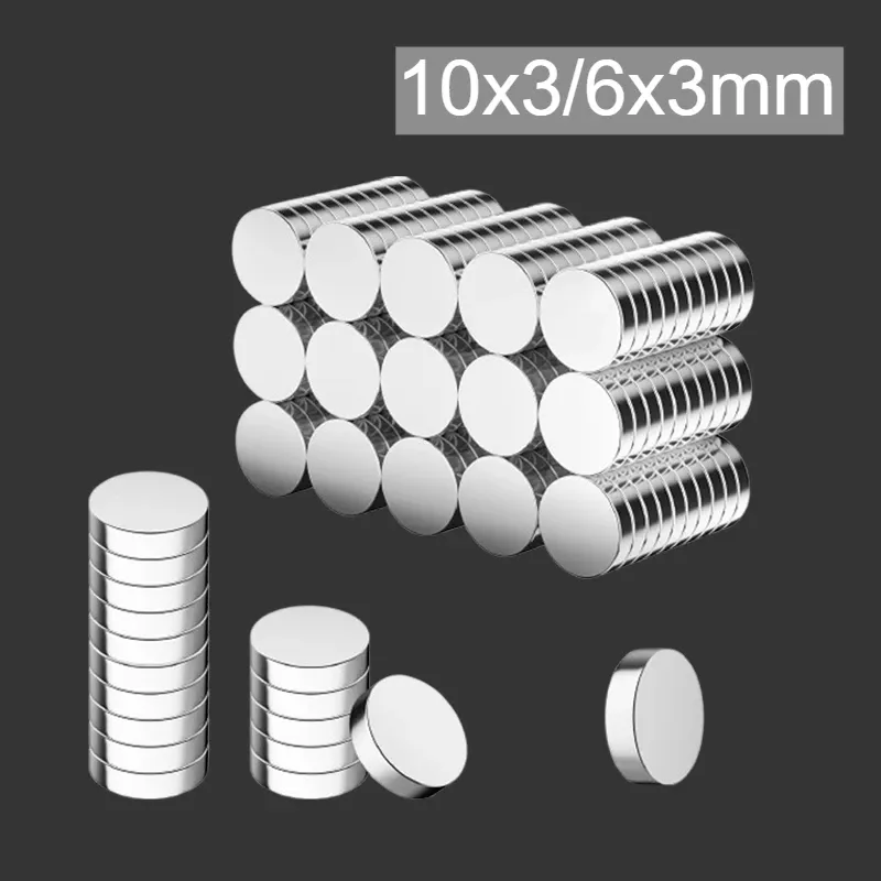 10 x 3/6 x 3 mm Mini-Whiteboard-Magnet, weit verbreitet in Halloween-Heimwerken, Kühlschrankaufkleber, Lager-Werkzeug-Klassifizierungsbeutelknöpfe