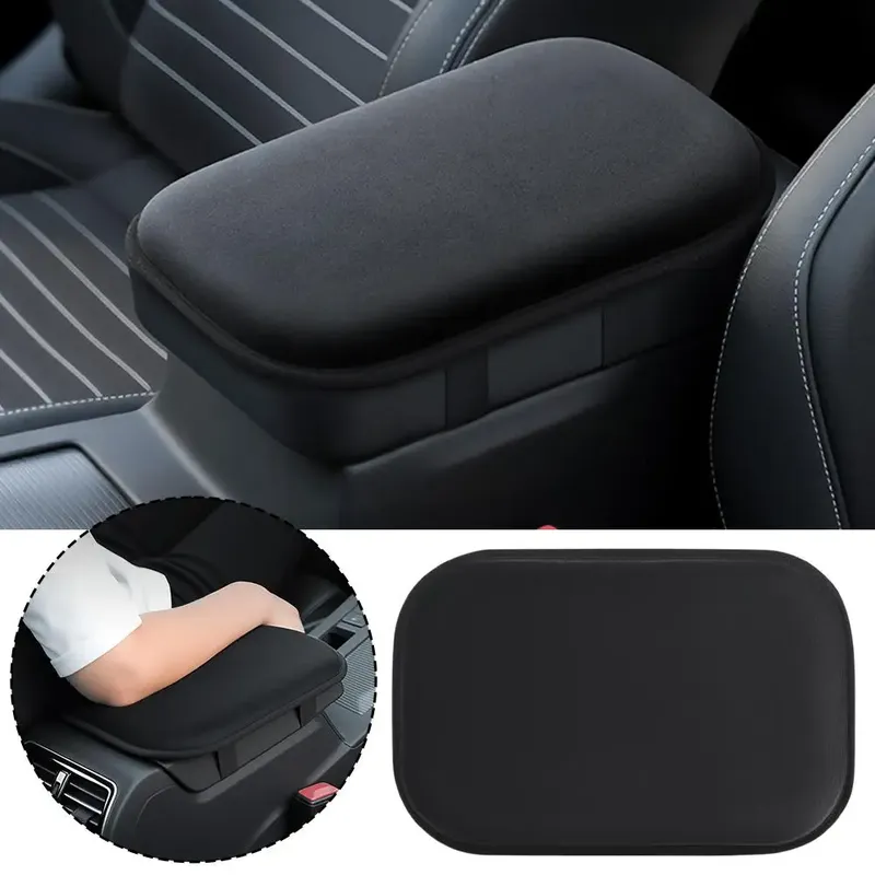 Auto Armlehne Kissen Booster Pad Zentrale Armlehne Box Plüsch Pad Schutz Abdeckung Anti Scratch Universal Erhöhung Pad