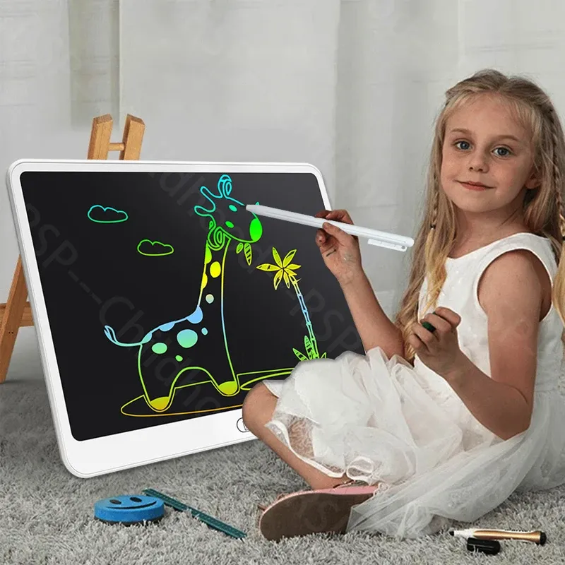 16/13/11 Zoll LCD Schreibtafel Zeichentablett Kinder Schreiben Malen Kinder Lernspielzeug für 3, 4, 5, 6, 7, 8 Jahre Mädchen Jungen