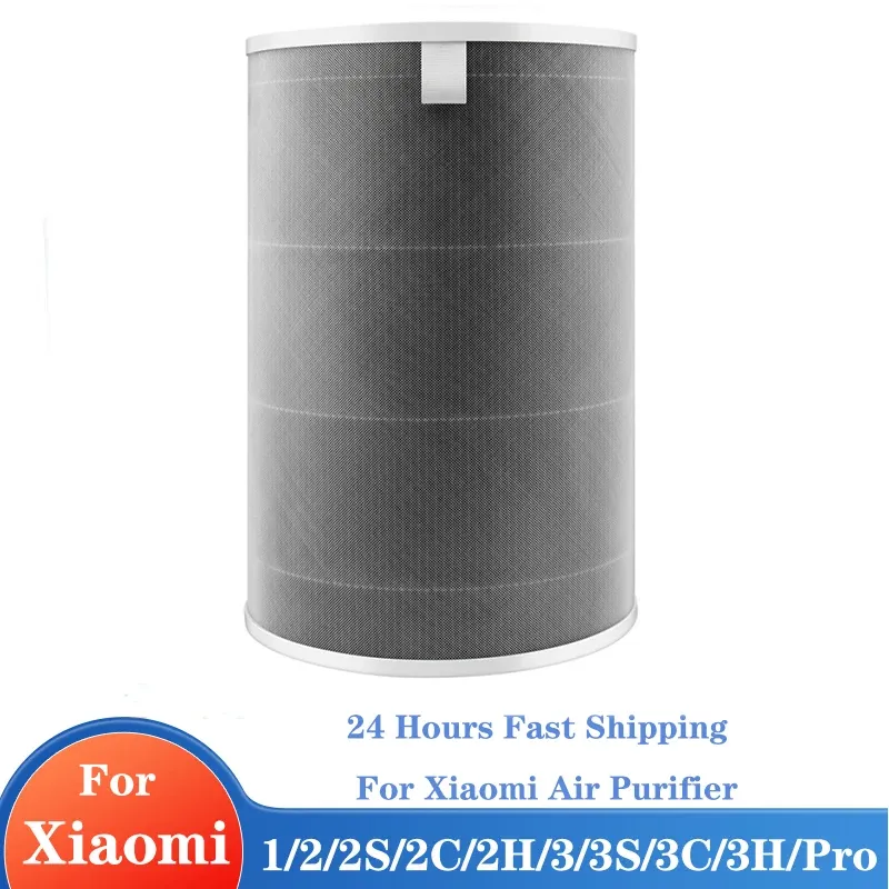 Luftfilter für Xiaomi Mi Luftreiniger 1 2 2S 2C 2H 3 3S 3C 3H Mijia Luftfilter Carbon HEPA Ersatz PM2,5 Blau Grün Grau