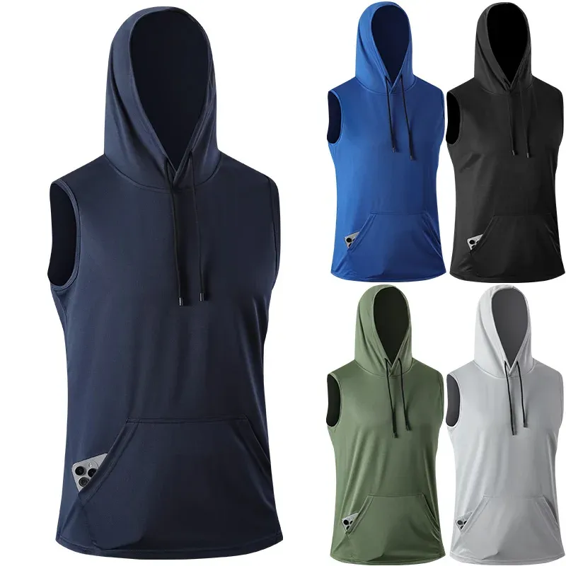 [USA-Größe] Schnelltrocknendes GYM-T-Shirt, Sport, Streetwear, Mode, Kapuzenpullover, T-Shirt, Schwarz, 2025, Sommer, kurze Ärmel, Top, T-Shirts