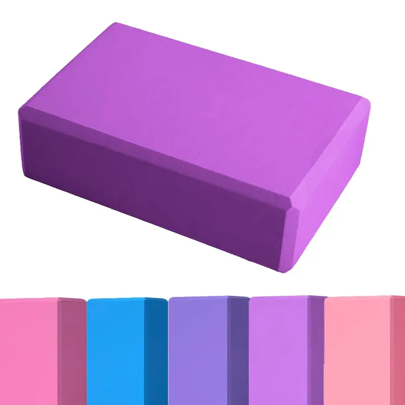 1PC Yoga Bausteine Würfel Verstärkung Matten Sport Pilates Ziegel Übung Hause Übung Ausrüstung Fitness Eva YJZ01