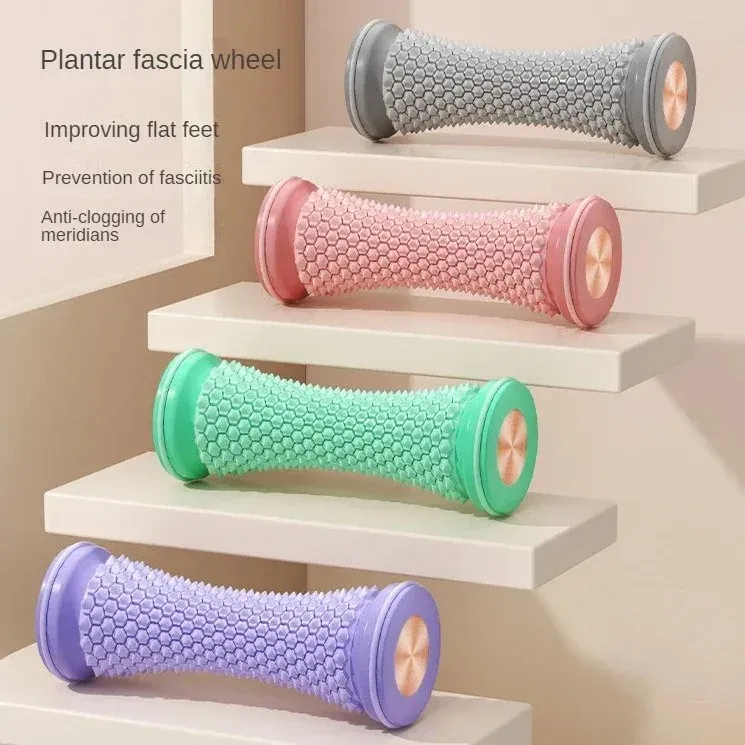 Fußmassagegerät, Massageroller, Yoga-Massageball, Plantarfasienroller, Muskelentspannung, Pflege, Kunststoff, manuelles Mini-Fußmassagegerät