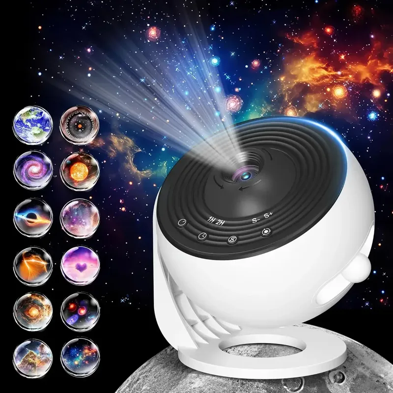 Galaxy-Projektor, 13-in-1-Sternprojektor, Galaxie-Licht, Decken-Nachtlicht, Milchstraße, Stimmungsbeleuchtung mit Timer, LED Space Galaxy