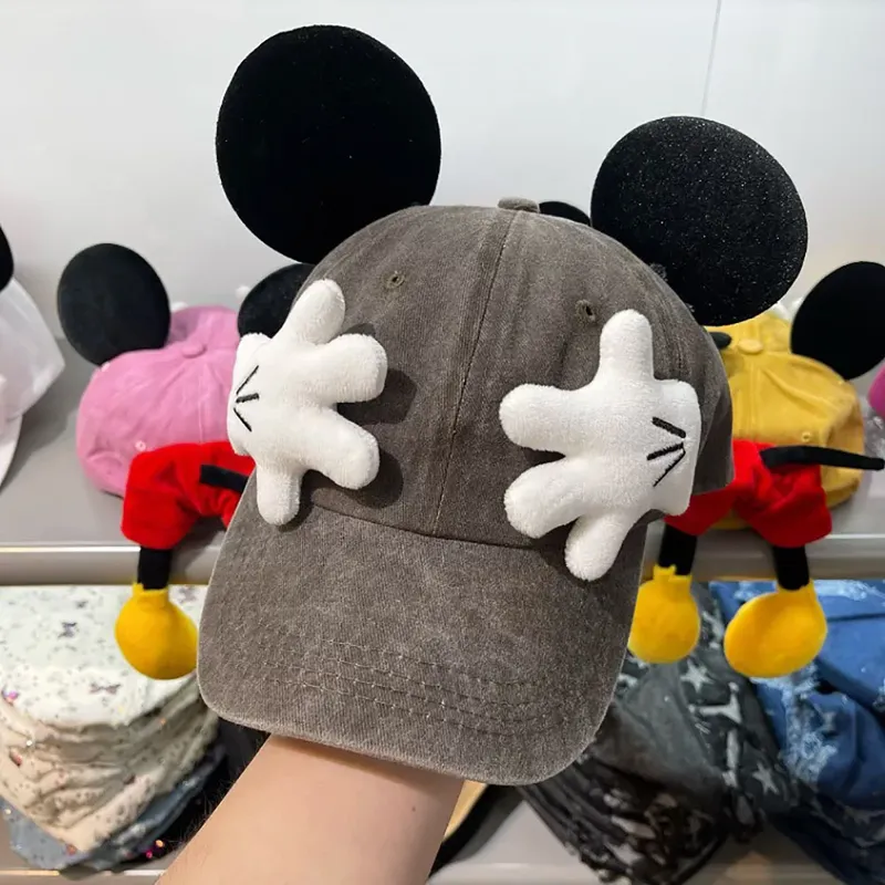Mädchen süße Cartoon Maus Ohren Baseball Cap Anime Entenschnabel Stil Y2K Outdoor Mode Sonnenschutz Sonnenschirm trendige Kappe für Frauen