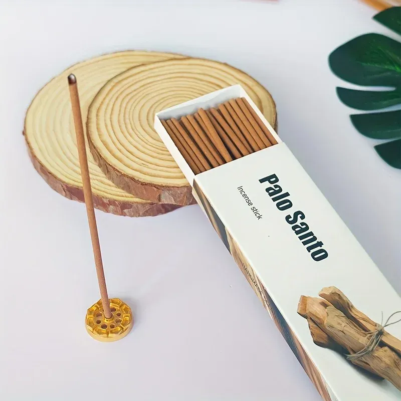 30 hochwertige Palo Santo-Sticks, weiße Salbei-, Zeder- und Kaffeeduftstäbchen, verdickt mit einem Durchmesser von 2,7 mm, natürliche Aromatherapie, geeignet für Yoga, Meditation, Reinigung und Geschenk
