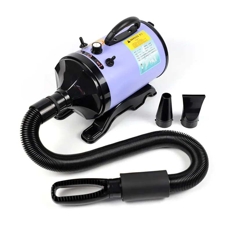 2800 W Hochleistungs-Haartrockner für Hunde, Katzenpflege, Wassergebläsemotor, warmer Wind, verstellbarer Föhn, professioneller Trockner, Heimtierbedarf