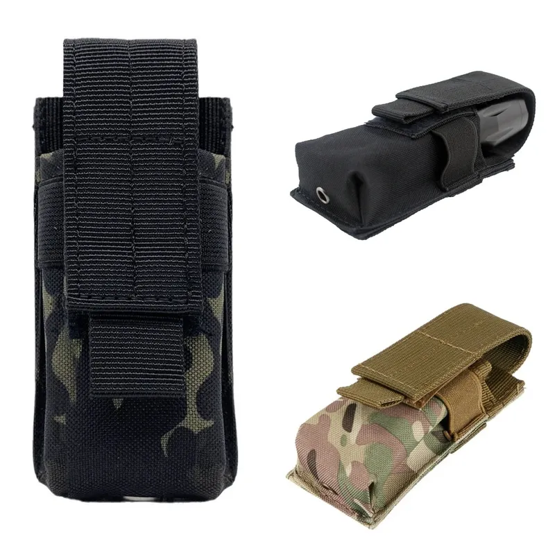 M5 Kleine Taschenlampe Tasche Outdoor Multifunktionale Taktische Taschenlampe Tasche Kleine Einzelne Edc Werkzeug Kit Molle Zubehör Tasche