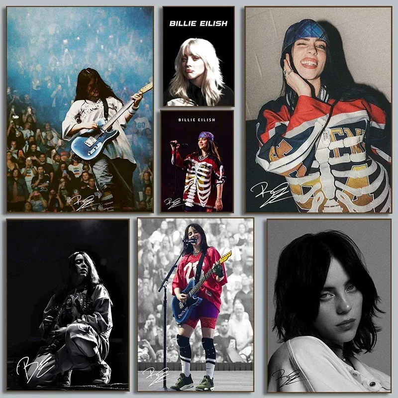 Heißer High Burning Singer B-Billies Serie Poster Druck Leinwand Kunst Bild Hause Für Wohnzimmer Wand Dekor Geschenk Rahmenlose malerei