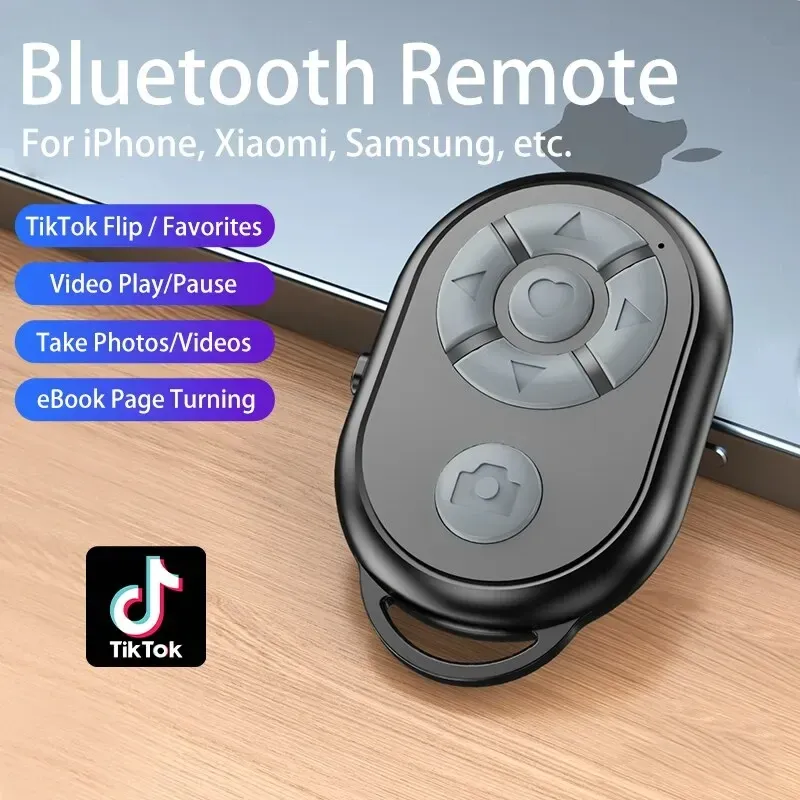 Telefon Bluetooth Fernbedienung für iPhone Xiaomi IOS Android Telefon Universal Fernbedienung Selfie Stick Bluetooth Kamera Controller