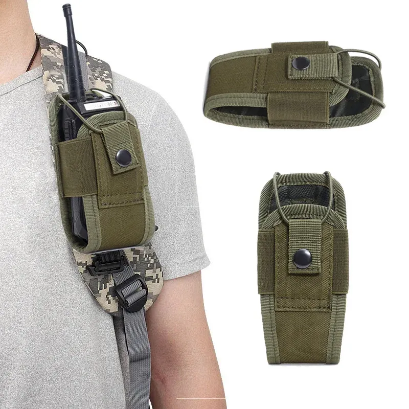 1000D Molle Talkie Tasche Taktische Radio Walkie Tasche Halter Tasche Tragbare Sprech Holster Tragetasche Jagd Camping