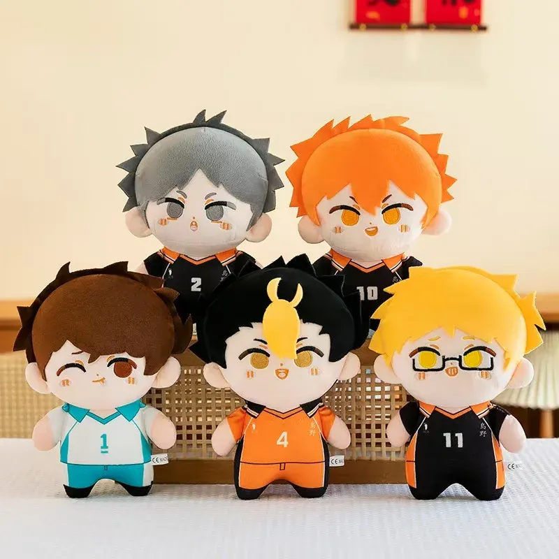 Anime Haikyuu!! Plüschtiere Süßes Shoyo Kenma Plüschtier Kawaii Bokuto Tsukishima Weiche Puppe Raumdekoration Sammlung als Geburtstagsgeschenk