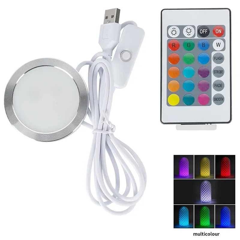 Für Bambu Lab LED-Lampen-Set, verstellbares Licht-Set, RGB-Lichtteile, Hardware, DIY-Modell, weiß/kalt/warme Lichter ohne Lampengehäuse 001