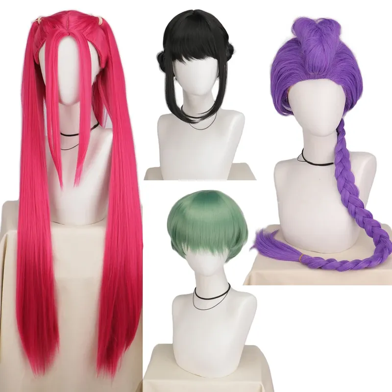 Hochwertige Anime Kunsthaar Mira Rumi Zoey Baby Cosplay Anime Perücken Hitzebeständiges Haar Halloween Party Perücken