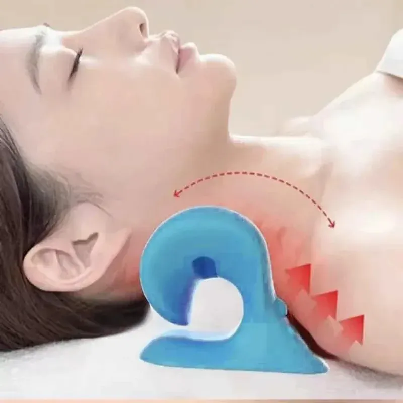 Zervikales Massagekissen für den Heimgebrauch, tragbarer Schwerkraft-Fingerdruck, Nackenkorrektur, Zervikalschutz und Schlafhilfe