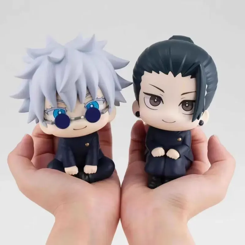 Jujutsu Line Anime Figuren Shimo Karu Gegenseitige Hilfe Satoru Puppe Fushiguro Toji Okkotsu Yuta Inumaki Toge Kocchion und ys für Kinder