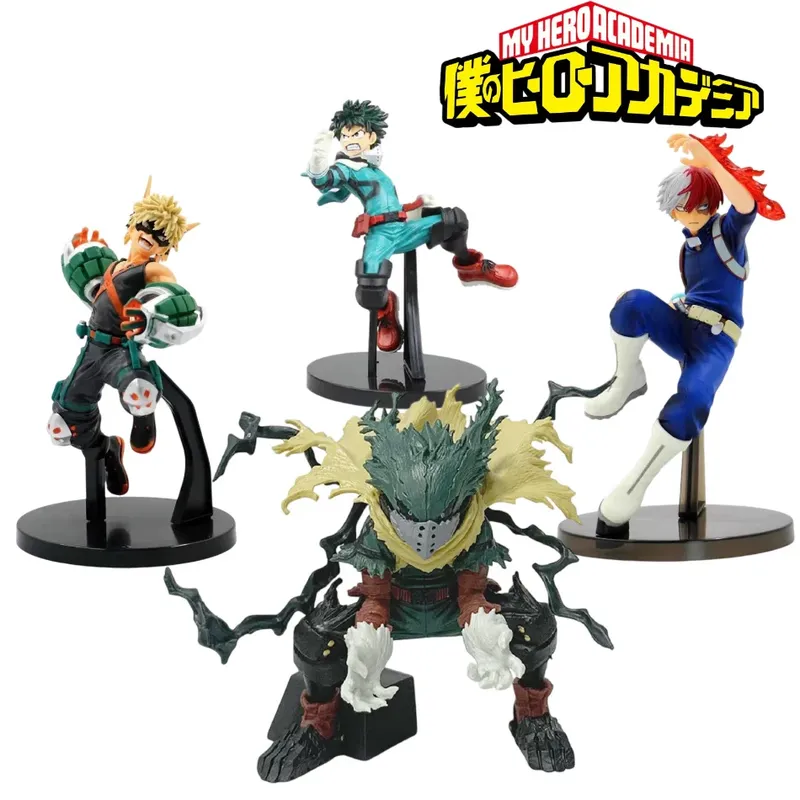My Hero Academia Anime Figur Shoto Bakugou Boku Izuku Duke PVC 11 cm Actionfiguren Anime Charakter Geschenk Sammlung Serie