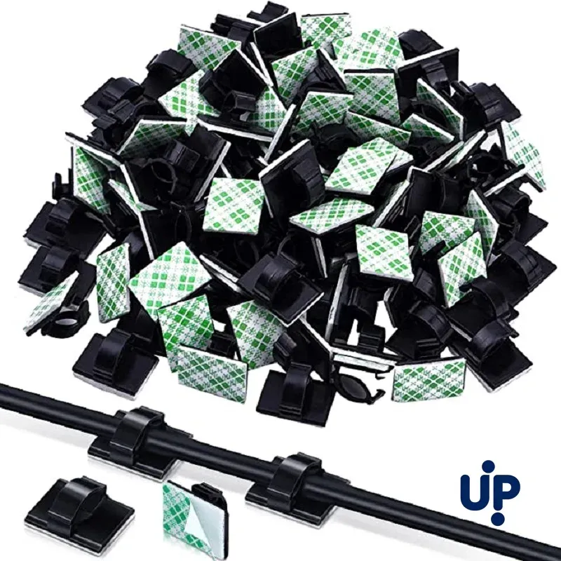 30 Stück Kabelorganisator-Clips, Kabelhalter für Schreibtisch, Arbeitsplatz-Kabelmanager, USB-Ladekabel-Organizer, Kabelmanagement