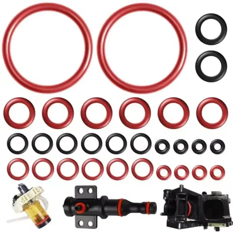40PCS Abdichtung O-ring Wartung Kit Kaffee O-Ringe Für Unterstützung Ventil Dampf Ventil Auslass Ventil Kompatibel mit SAECO