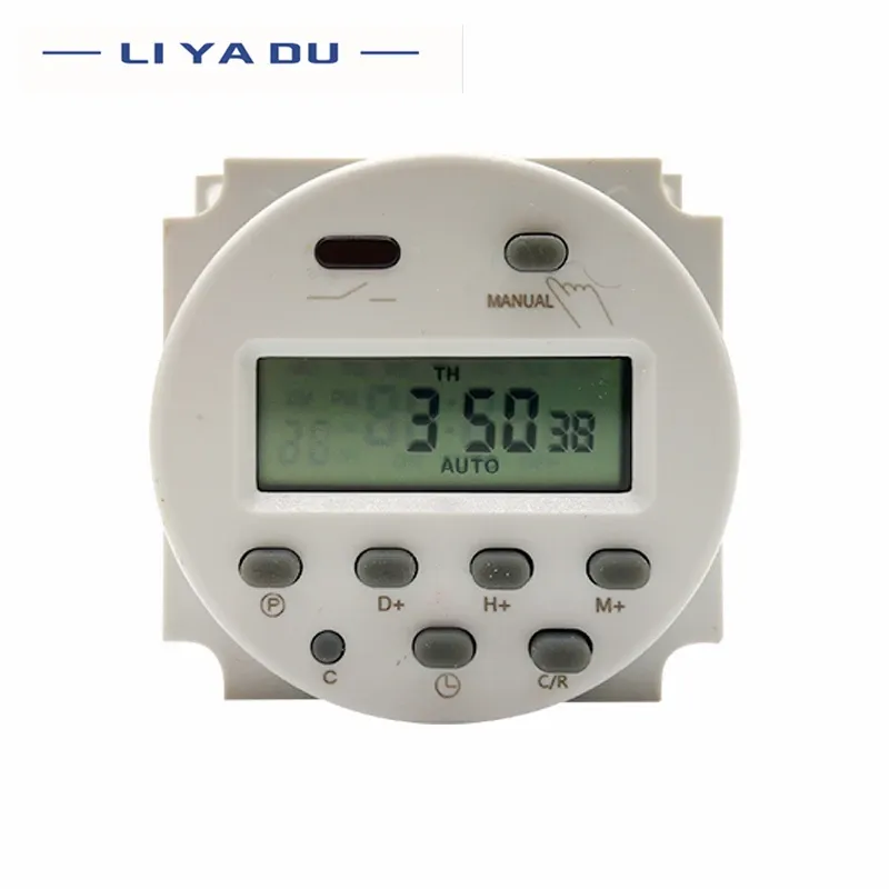 CN101A 12 V/24 V/110 V/220 V Einzel-und doppel countdown micro zyklus zeit steuerung schalter timer controller sekunden control 16A